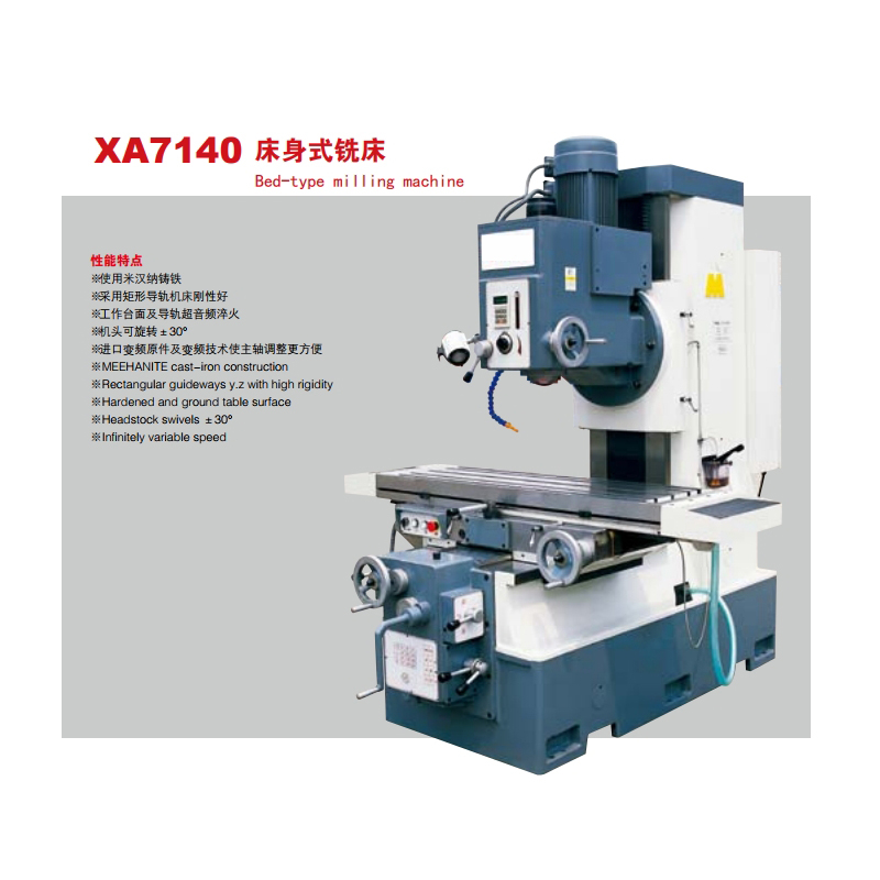 Bed-type milling machine XA7140
