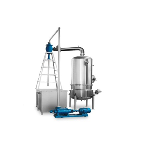 JNS Model jacket vacuum concentrating boiler with blender