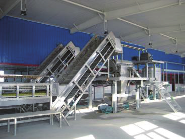 Pre-treatment(Elevator)/Draining Machine