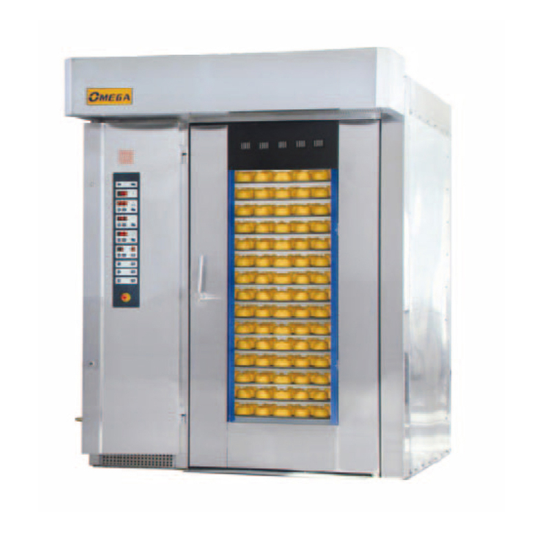 Rotary rack ovens