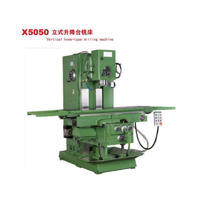 Vertical knee-type milling machining X5050