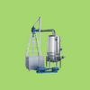 JNS Model jacket vacuum concentrating boiler with blender
