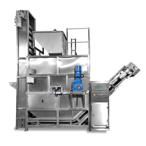 Potato and carrot peeling production line