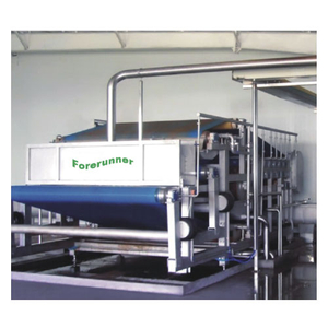 Belt type juicing machine production line