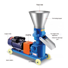Flat Die Feed Pellet Machine
