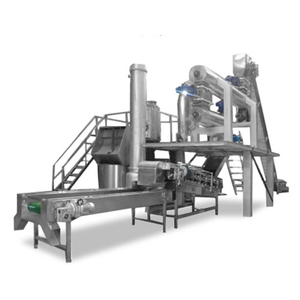 Tomato peeling production line
