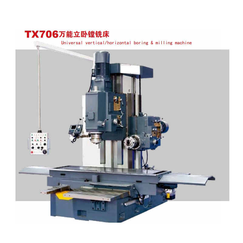 Universal vertical/horizontal boring & milling machine TX706